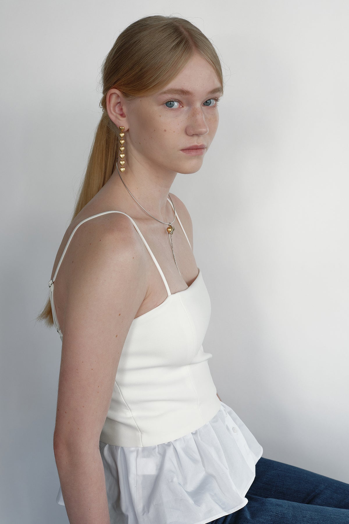 Heartful Moonlight Earrings 【MWER250101】