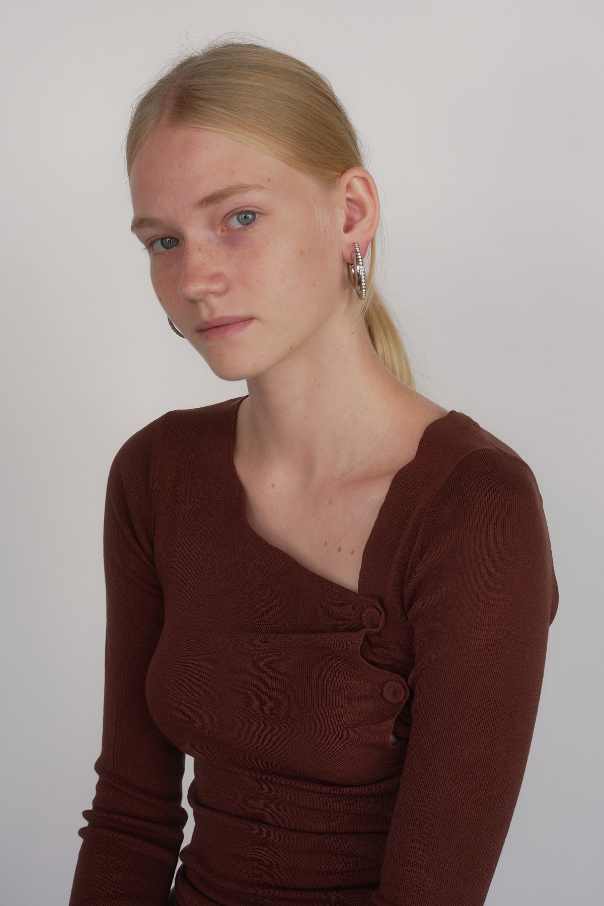 Crystalline Hoop Earrings - Large【MWER240604】