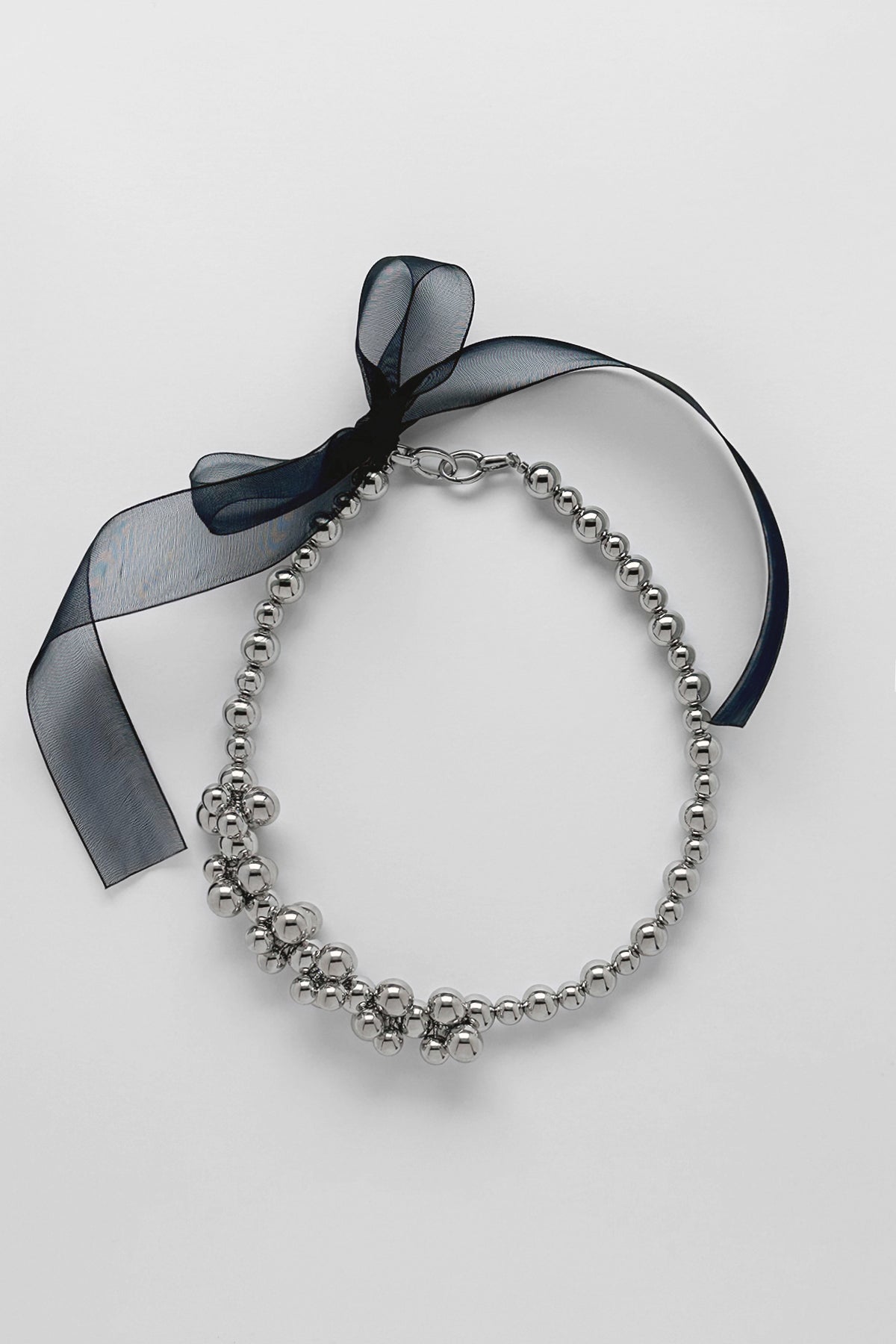 Ball With Ribbon Necklace 【MWNL240204】
