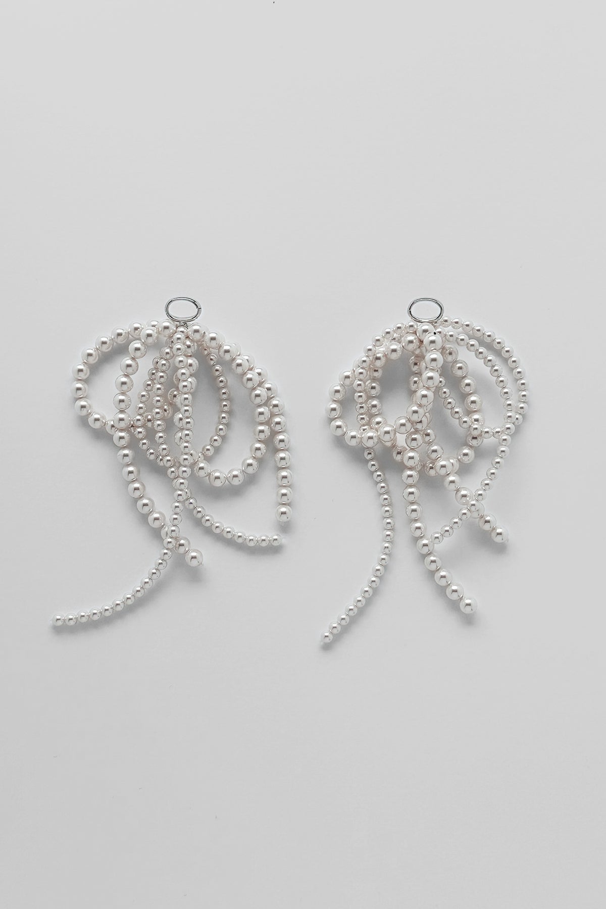 Pearl Tassel Shoelace Charms(set)【MWET240201】