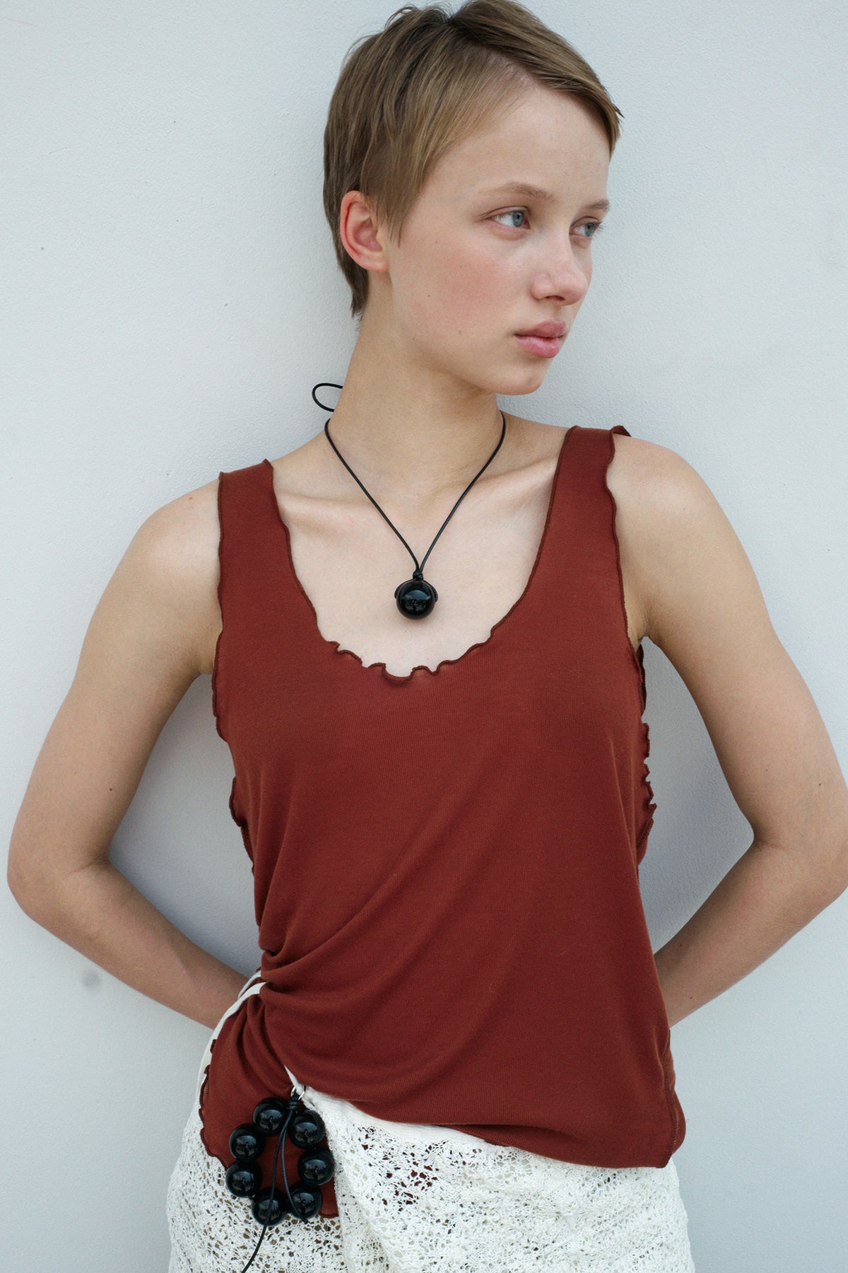 Mono Drop Necklace【MWNL250514】