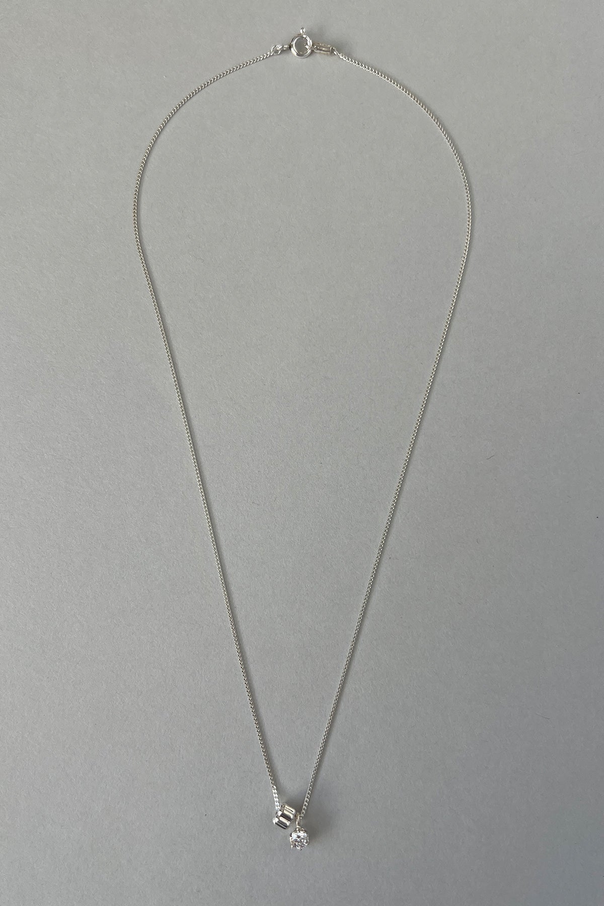 Canelé Clair Necklace (Silver)【MWNL251002】