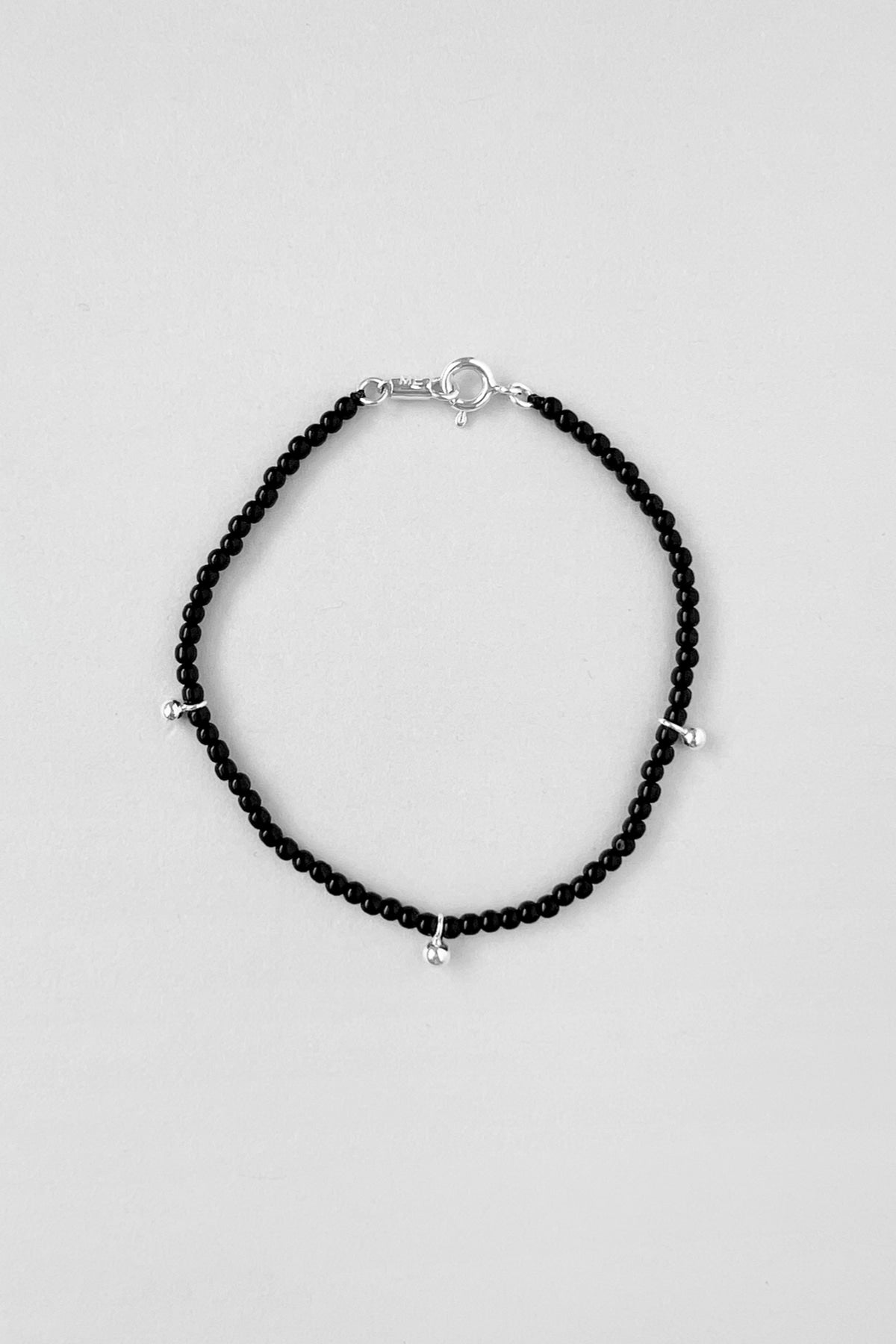 Dot Dot Silver Ball Bracelet 【MWBR250503】