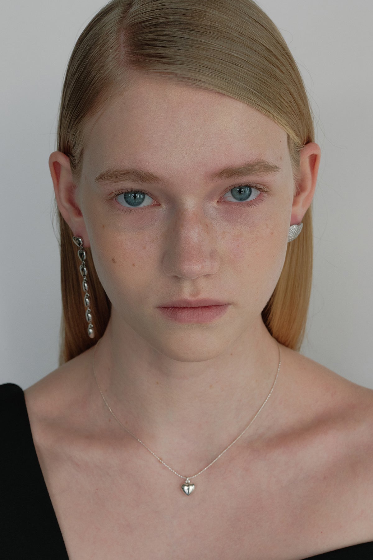 Heartful Moonlight Earrings 【MWER250101】