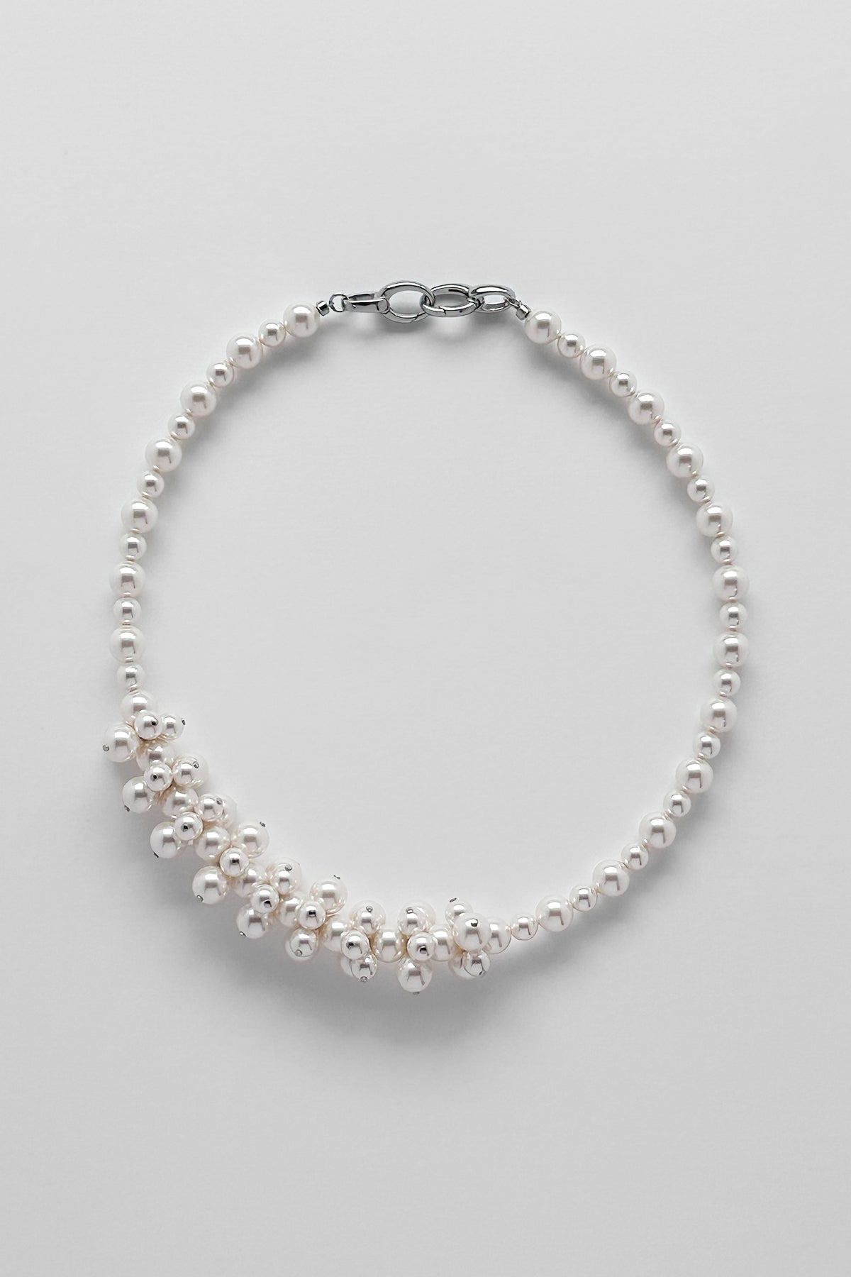 Pearl With Ribbon Necklace 【MWNL240203】