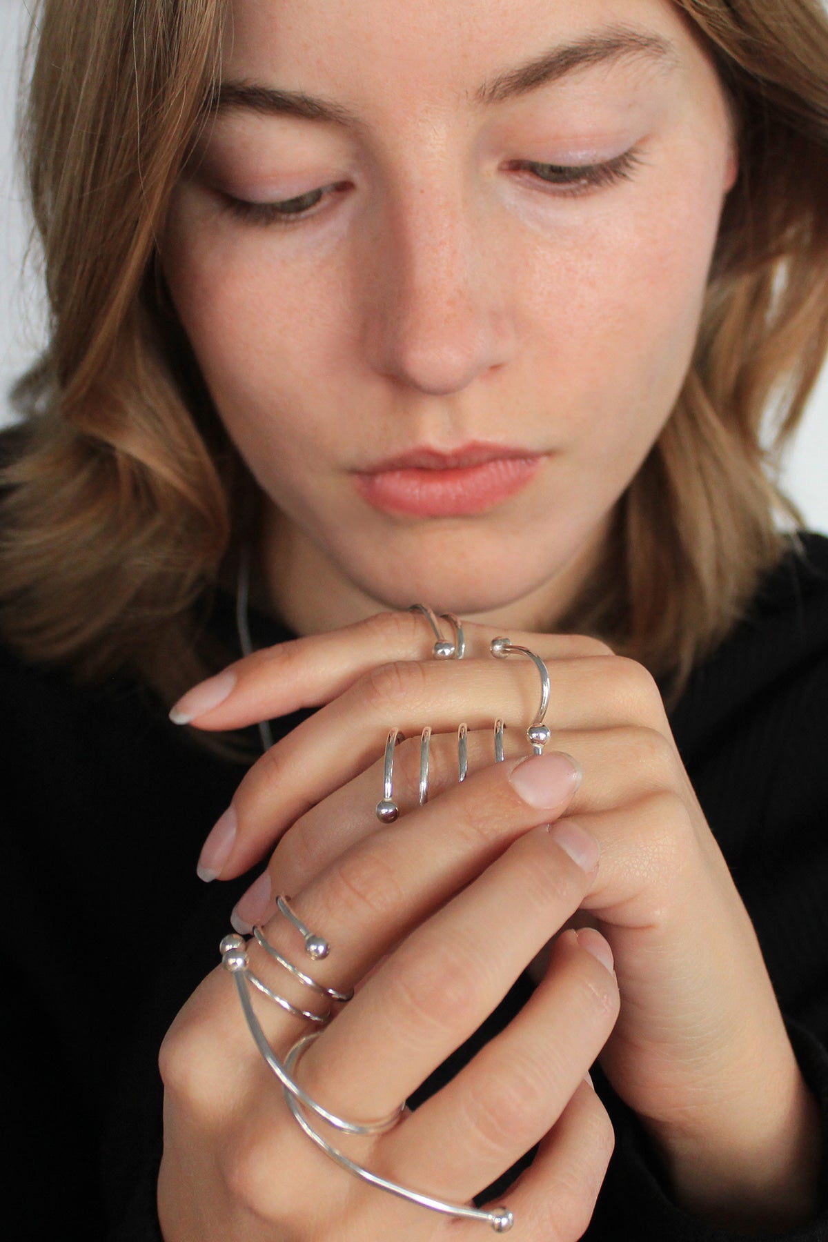 ME x Qri Silver Ring 2 【MWRG250902】