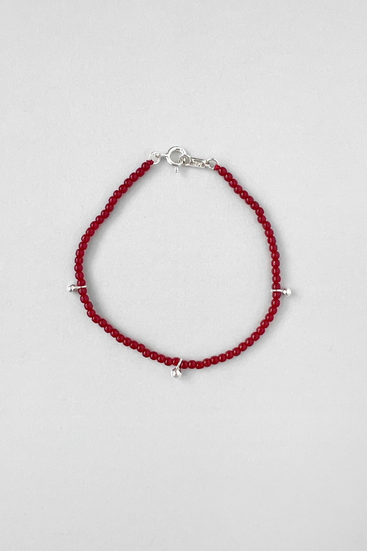Dot Dot Silver Ball Bracelet 【MWBR250503】