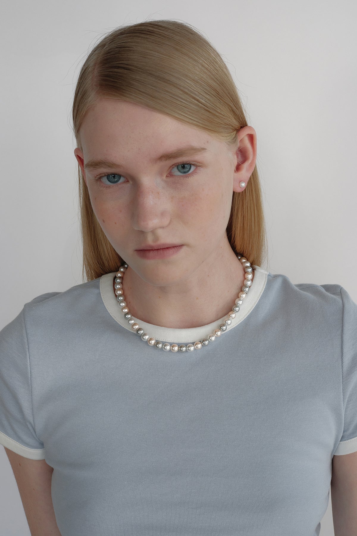 Blushing Pearls Necklace 【MWNL250107】