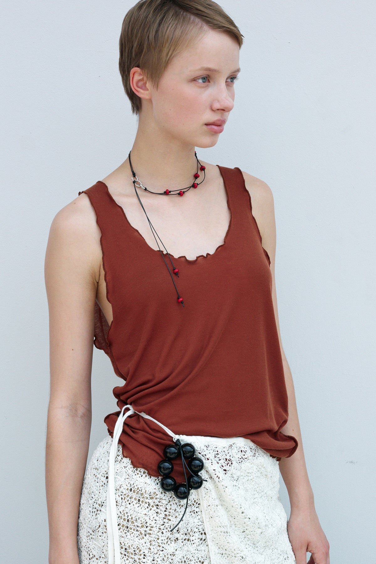 Dot Orbit String Necklace【MWNL250516】