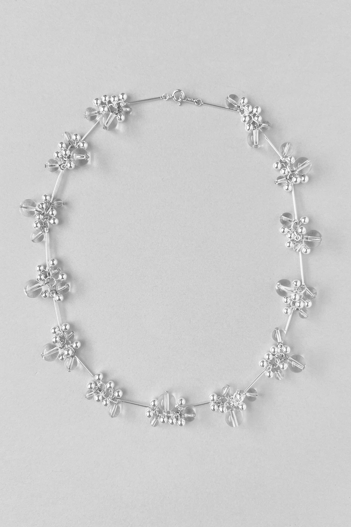 Silver Bubble Necklace【MWNL250501】