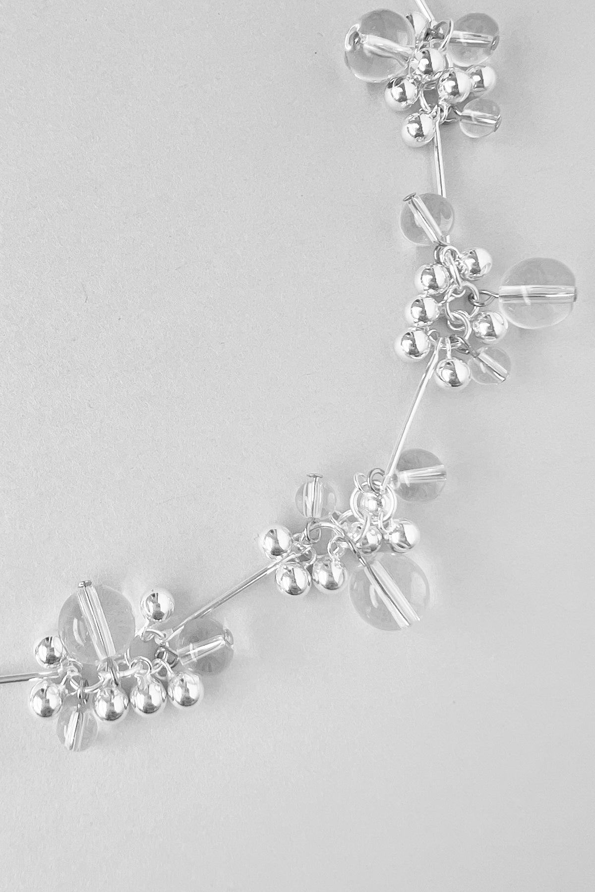 Silver Bubble Necklace【MWNL250501】