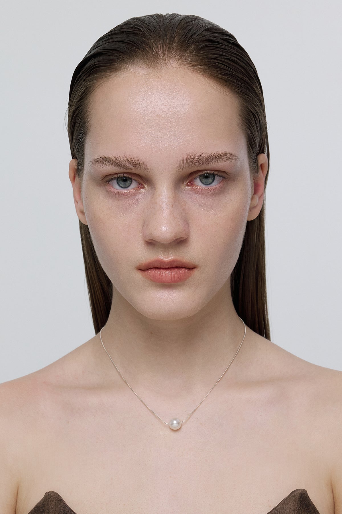 Moon Pearl Necklace【MWNL230201】