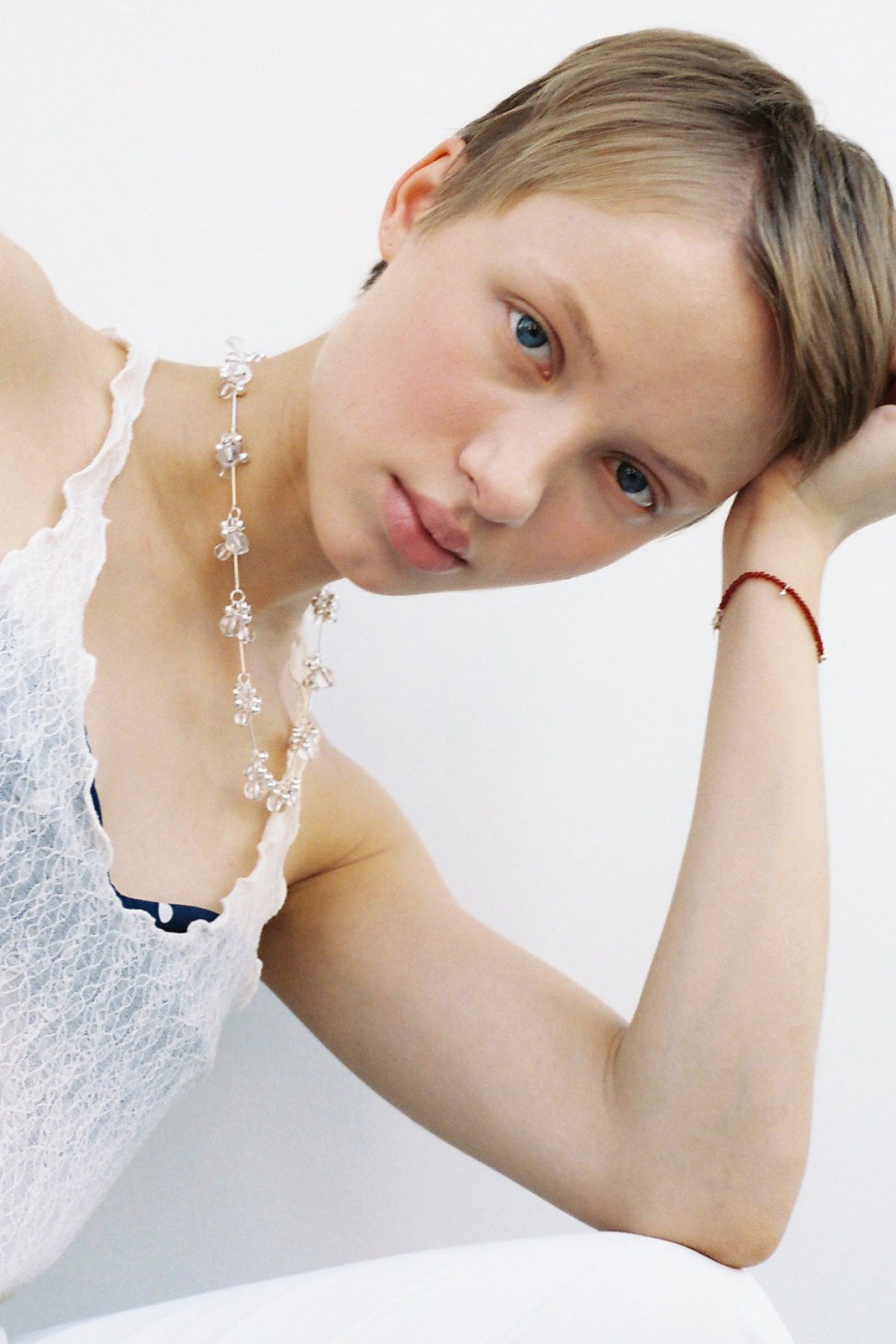 Silver Bubble Necklace【MWNL250501】