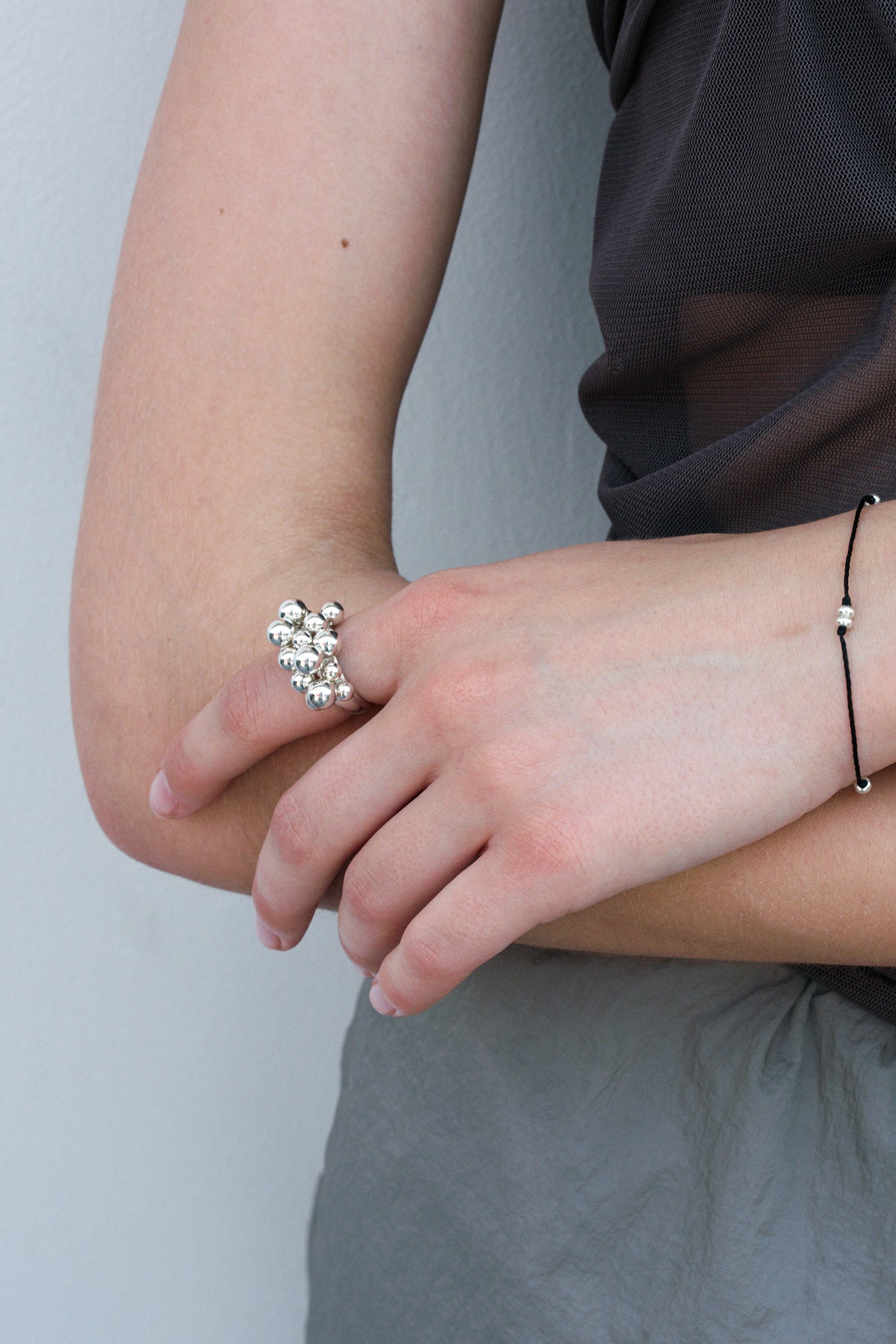 Silver Bubble Ring 【MWRG250501】