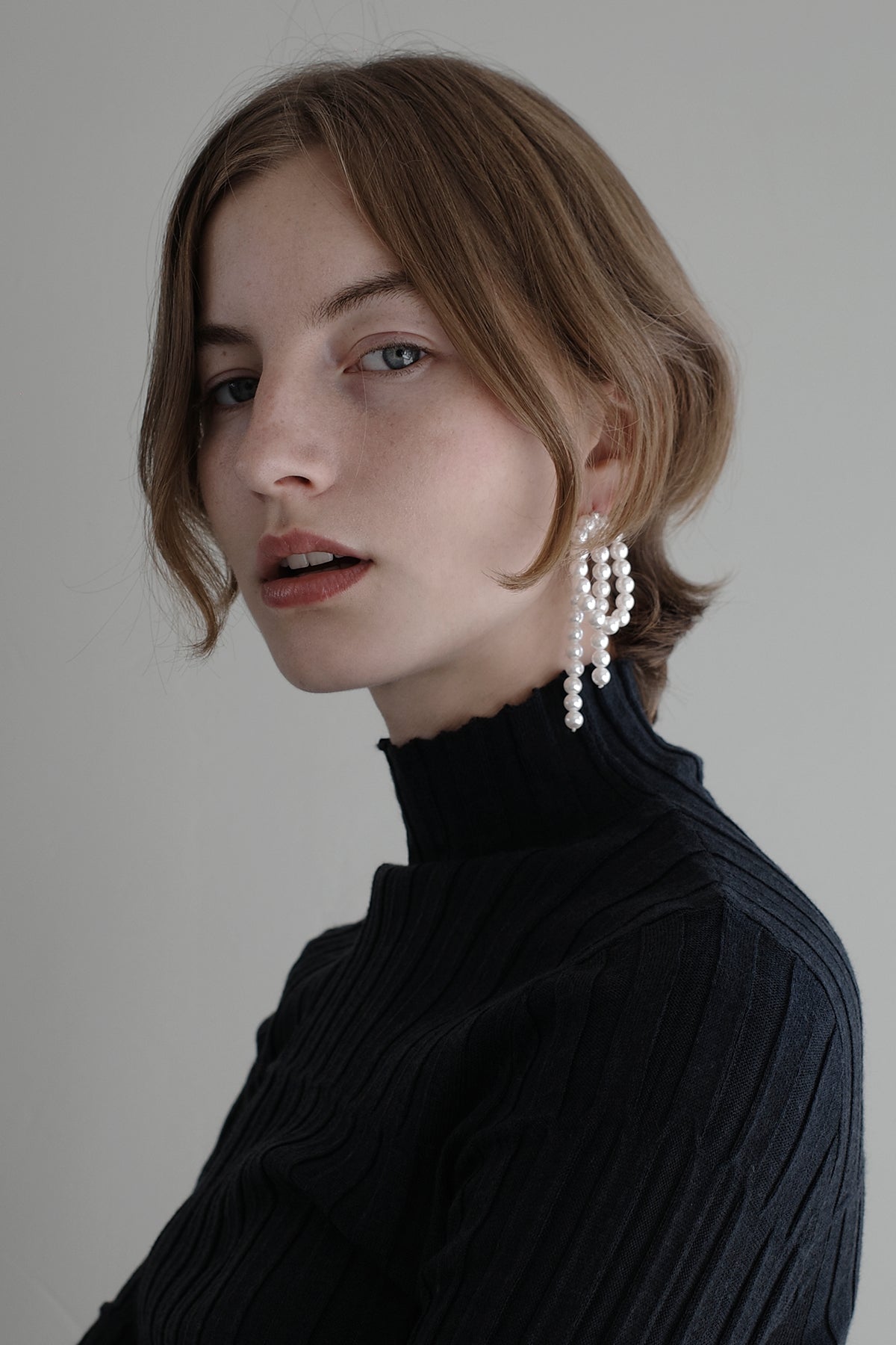 French Bow Single Earring【MWER230610】