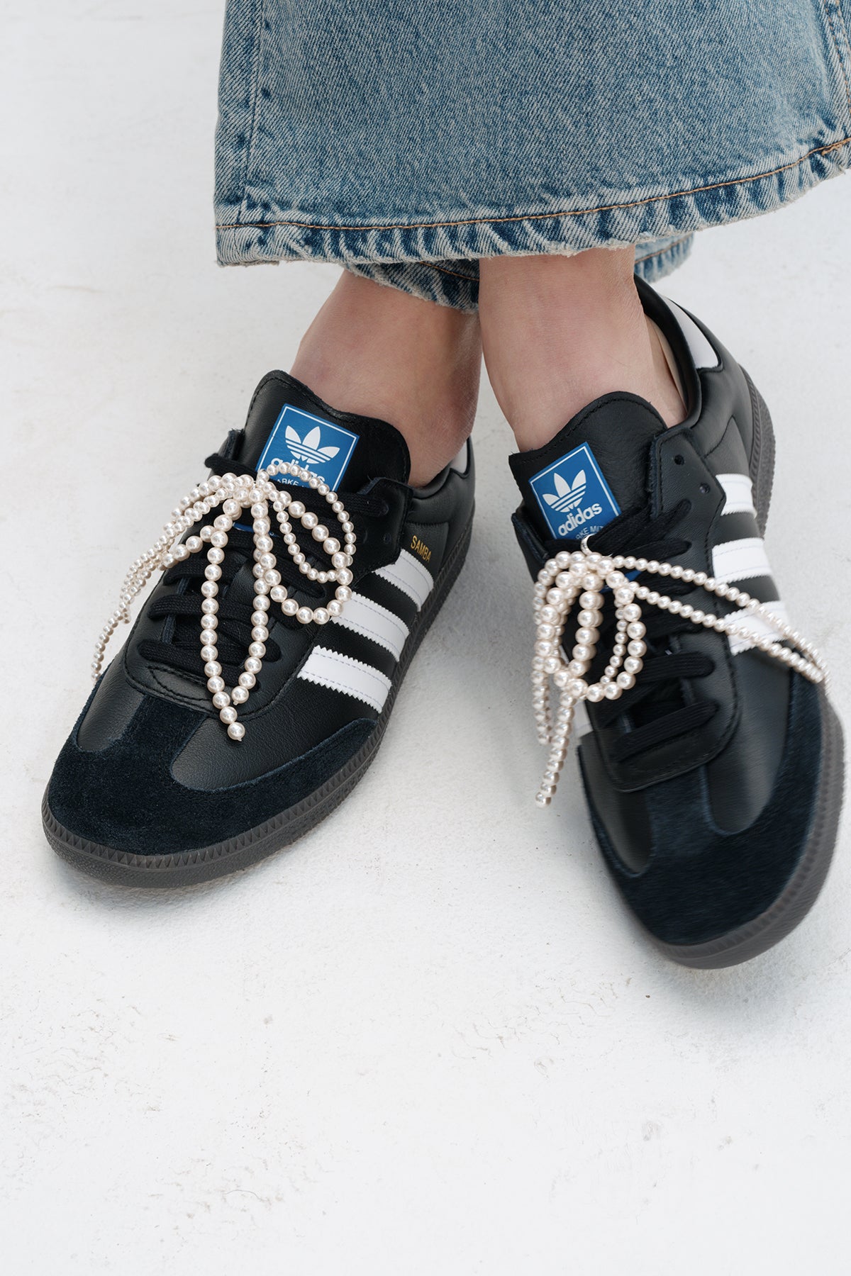 Pearl Tassel Shoelace Charms(set)【MWET240201】