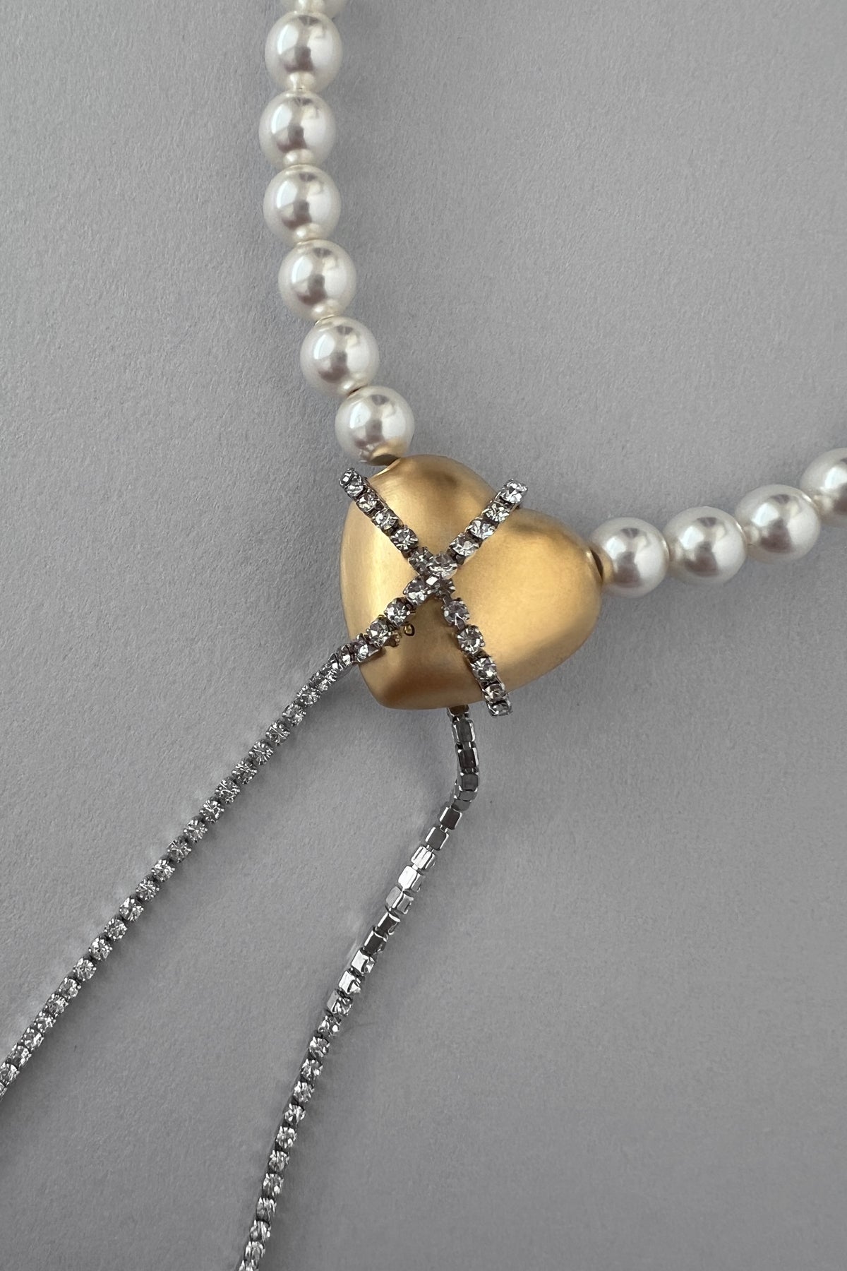 Moonlit Heartstrings Pearl Necklace【MWNL250105】