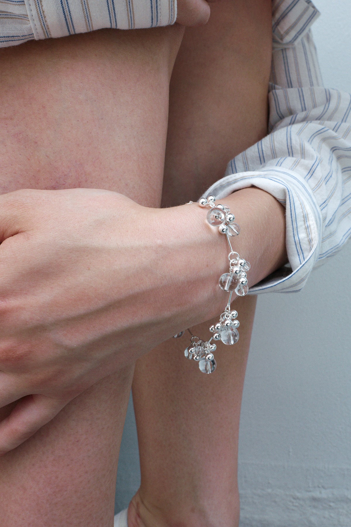 Silver Bubble Bracelet【MWBR250502】