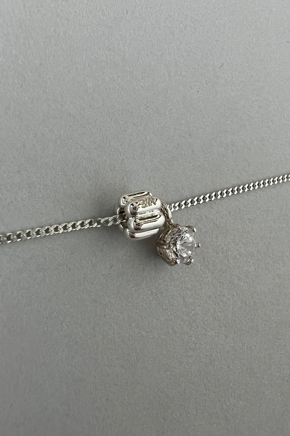 Canelé Clair Necklace (Silver)【MWNL251002】