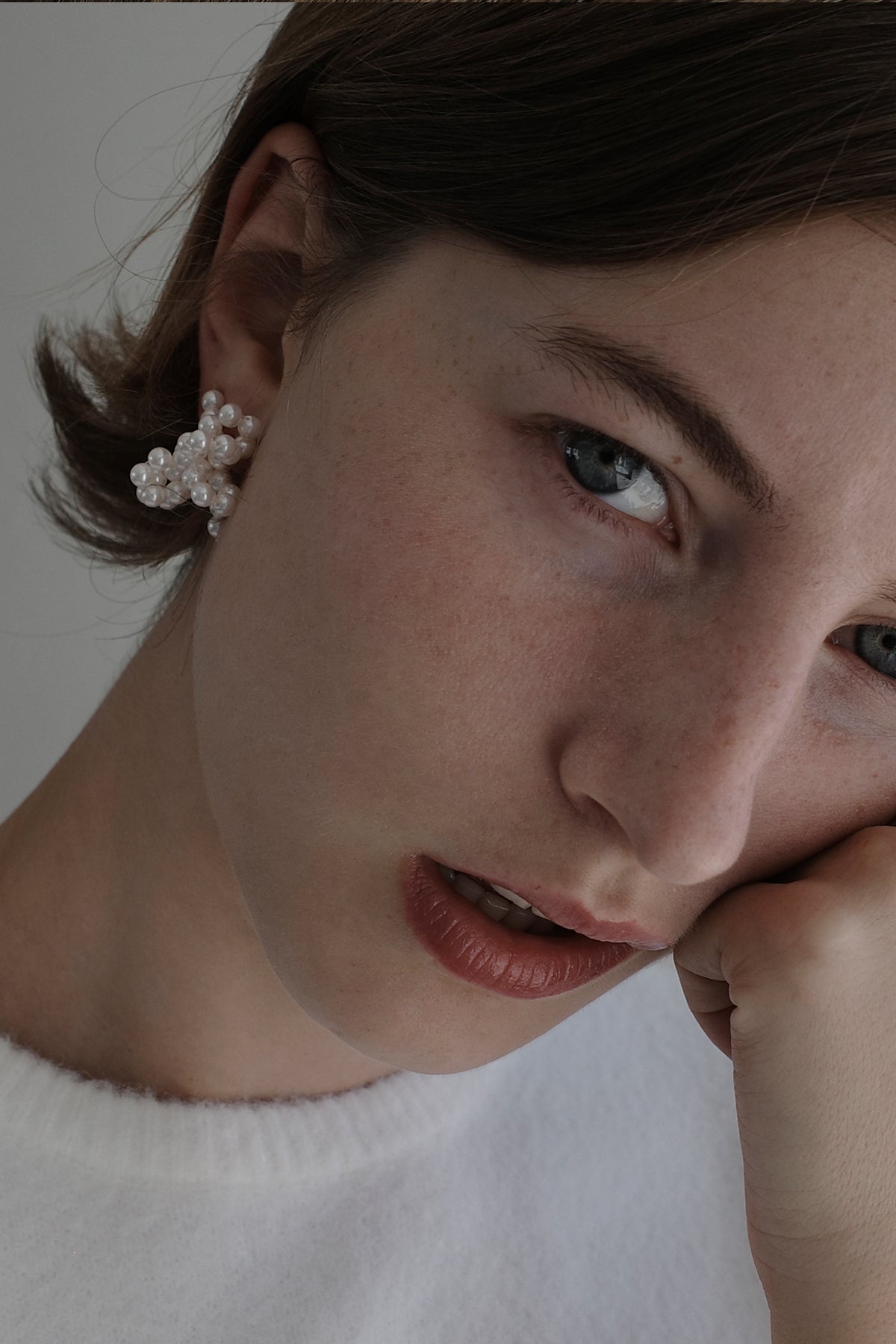 Pearl Pull Bow Earrings【MWER230602】