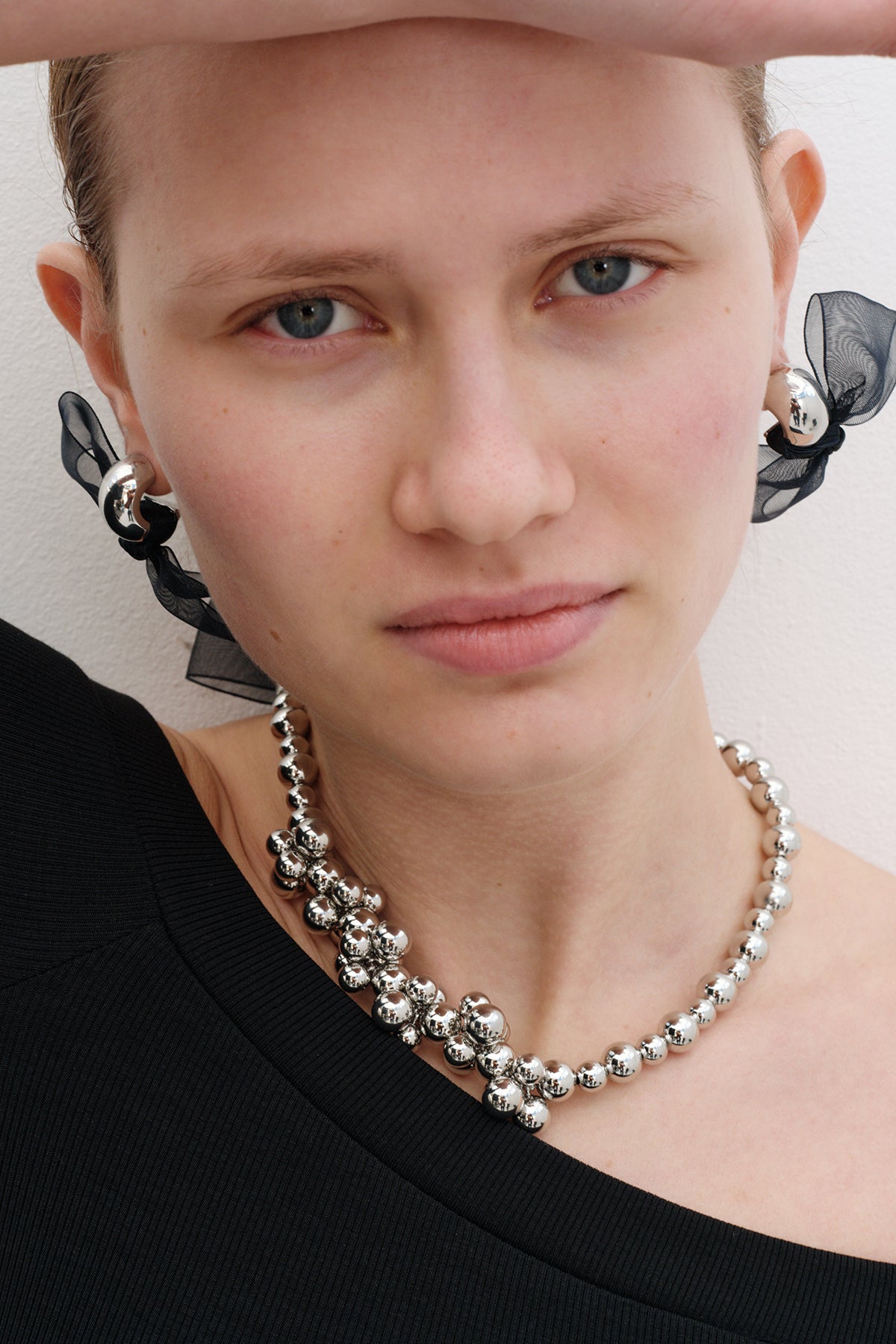 Ball With Ribbon Necklace 【MWNL240204】