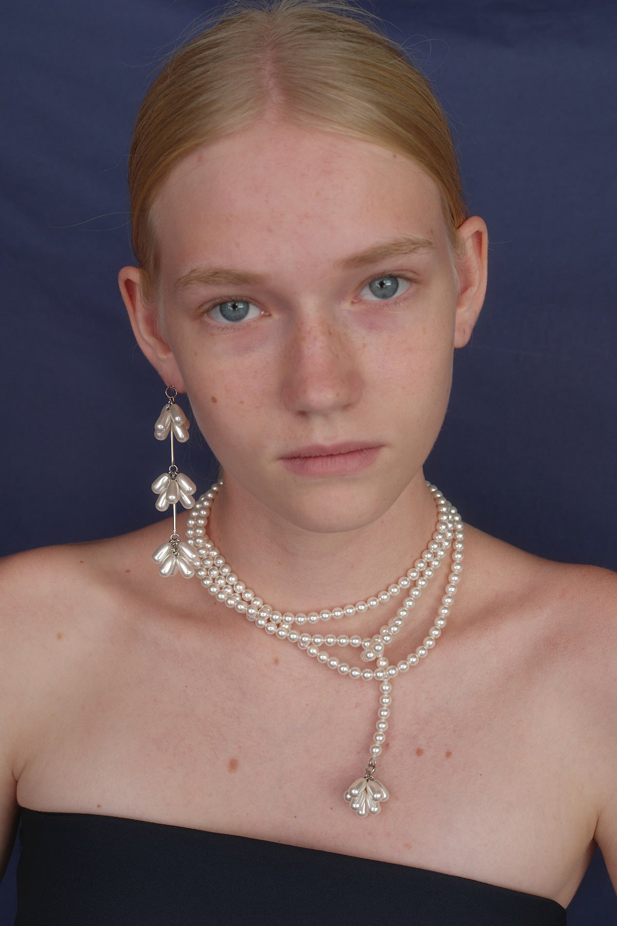 Pearl Flower Two-way Necklace【MWNL240601】