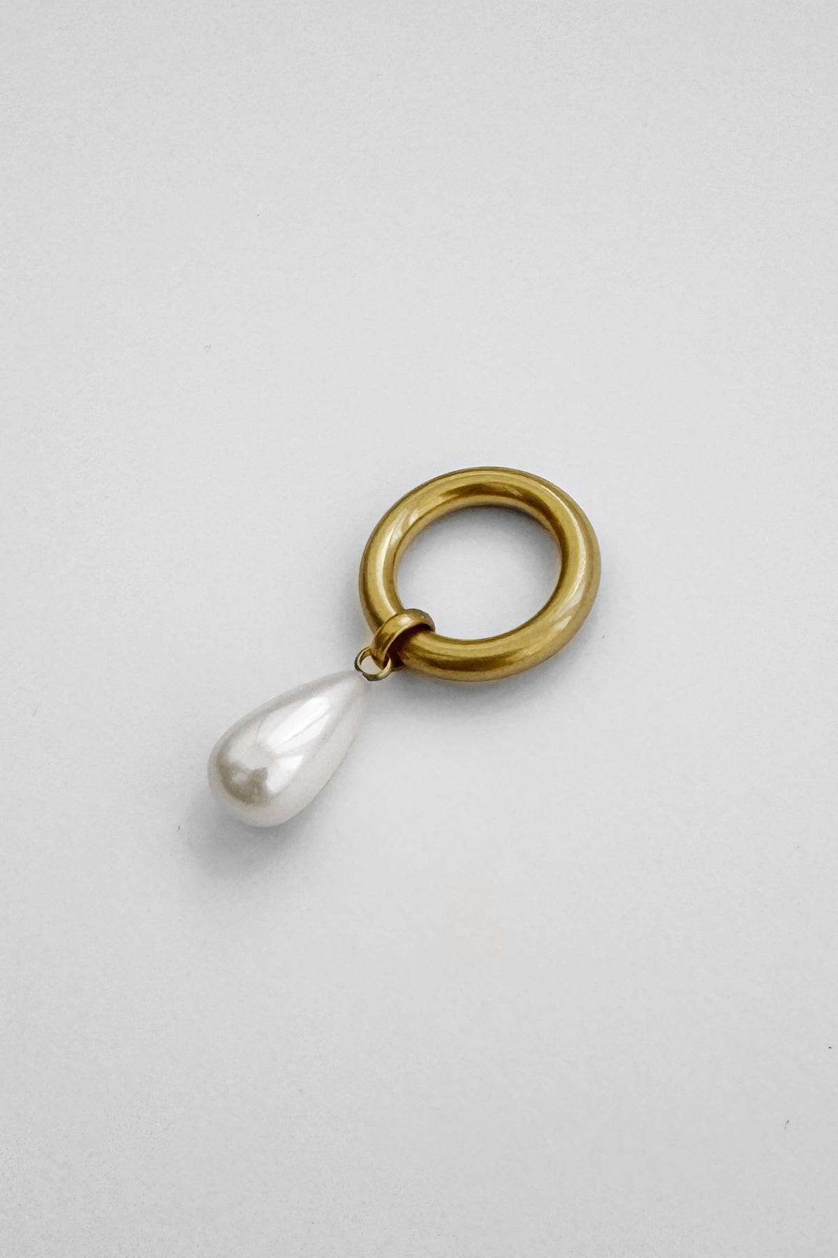 Teardrop Pearl Bold Ring【MWRG240601】
