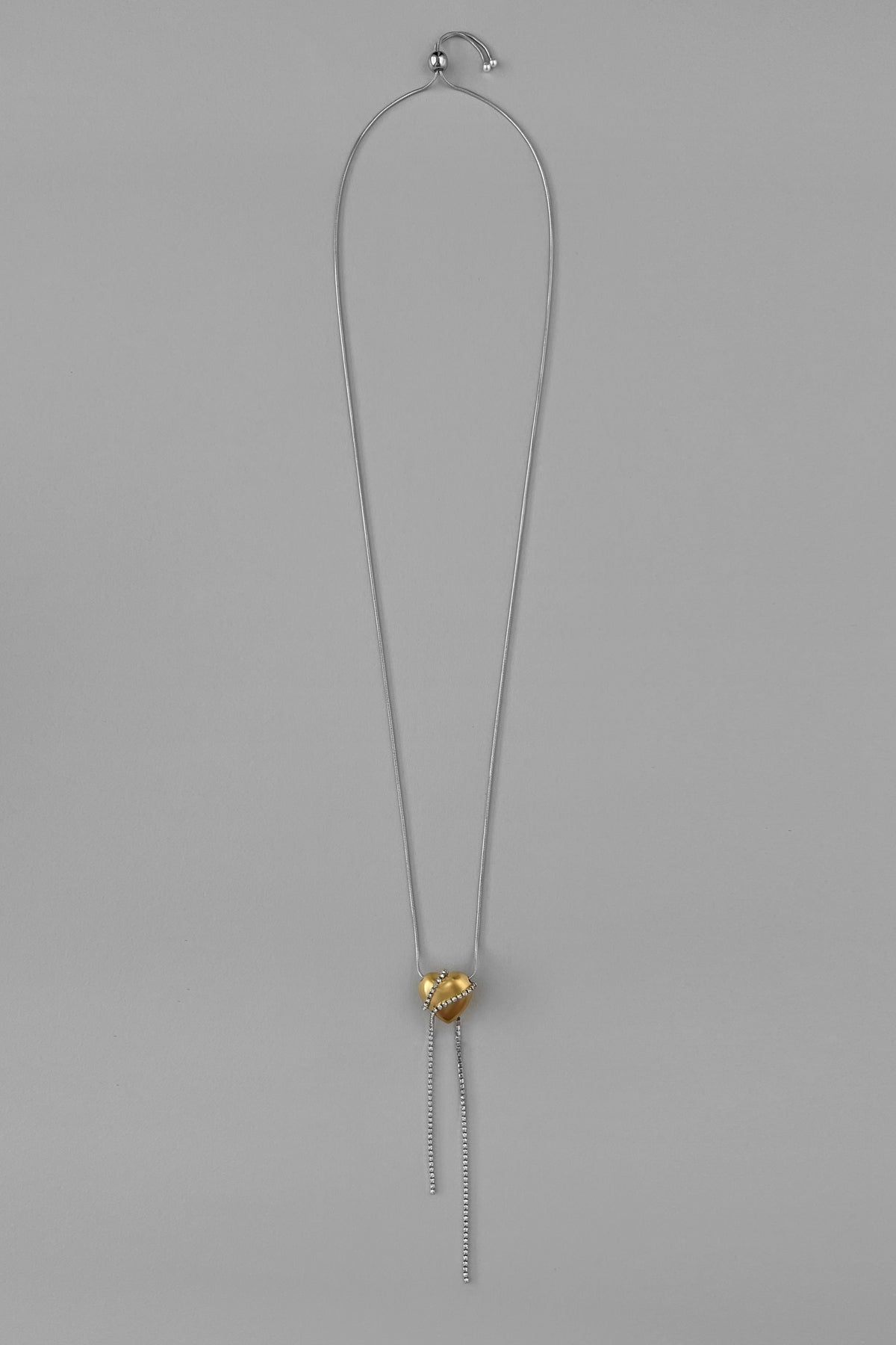 Moonlit Heartstrings Long Necklace【MWNL250103】